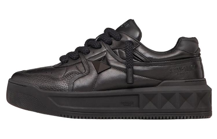 Valentino Garavani One Stud Lace-Up Sneakers