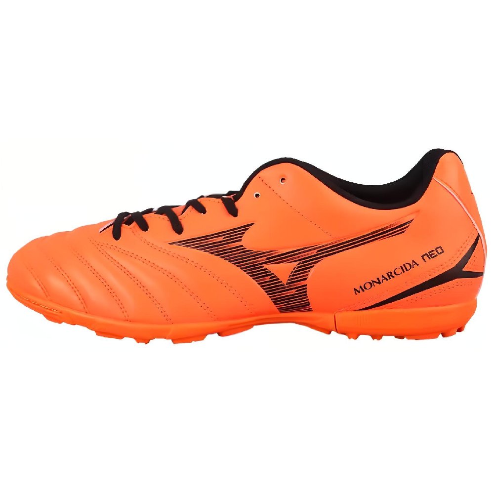 Mizuno Monarcida TF Rubber Broken Studs Cushioning Anti-Slip And Wear-Resistant Soccer Shoes Men's Orange