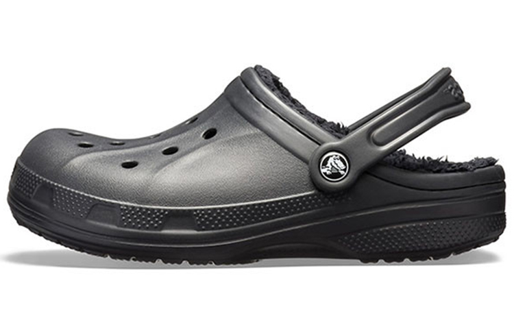 Crocs Classic Clog Crocs Stay Warm Wear Resistant Sports Unisex Black Sandals