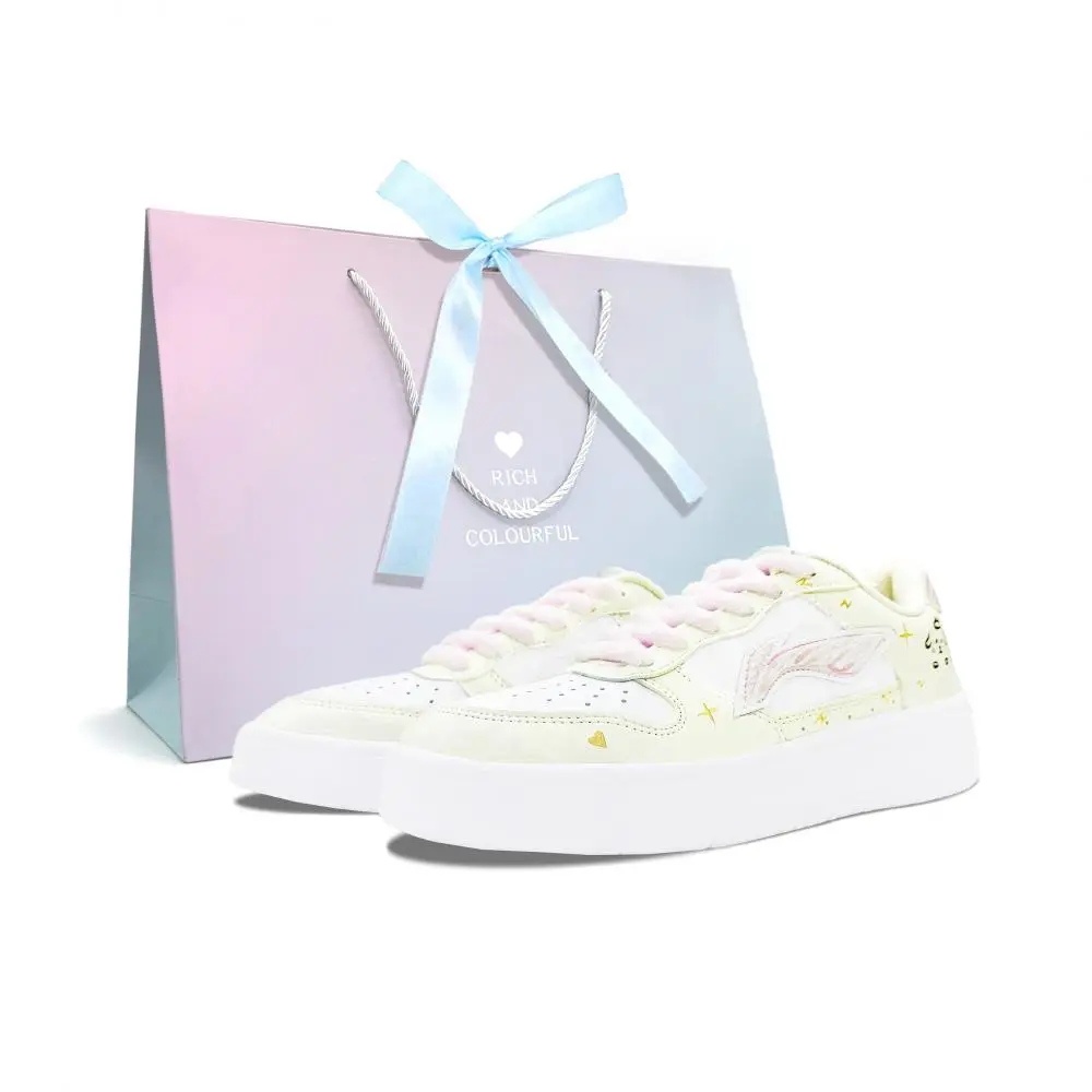 LiNing Pontoon Boats Slip Resistant Shock Absorbers Low top Skateboard Shoes Women's