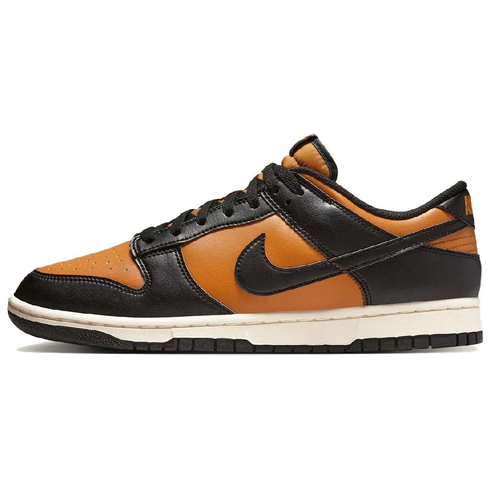 Nike Dunk Anti Slip Wear Resistant Low Top Skateboard Shoes Men's Black Brown