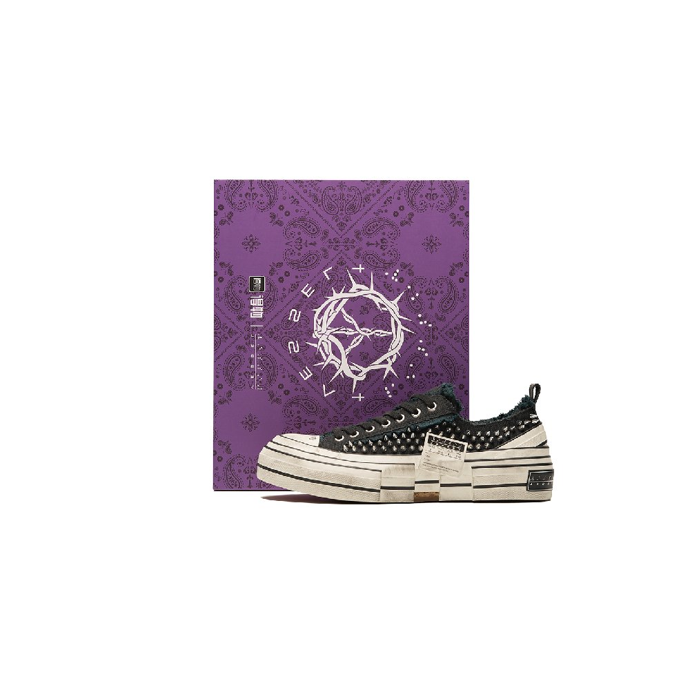 XVESSEL Canvas Shoes Unisex Low-Top White
