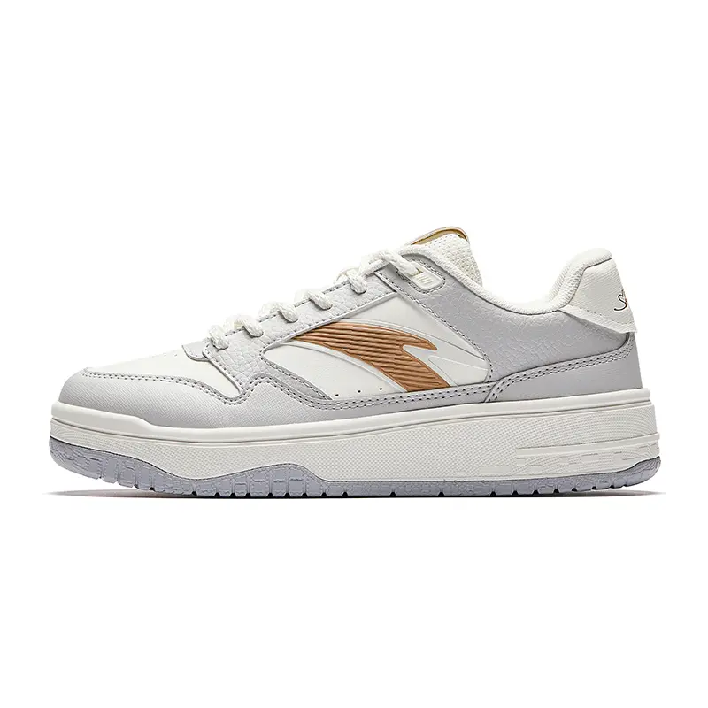 Anta Street Rebel 3 Low top Skateboard Shoes Women's White Gray