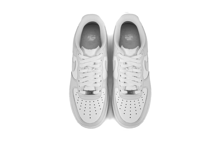 Nike Air Force 1 Air Force 1 Low-Top Skateboard Shoes Men's Light Gray купить в интернет-магазине Yoocart с быстрой доставкой по России.