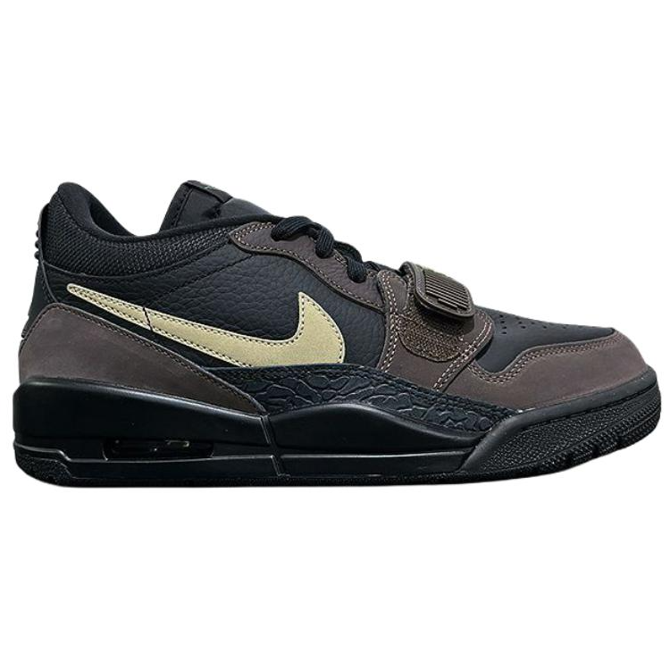 Jordan Legacy 312 Low top Vintage Basketball Shoes Men's Black Brown