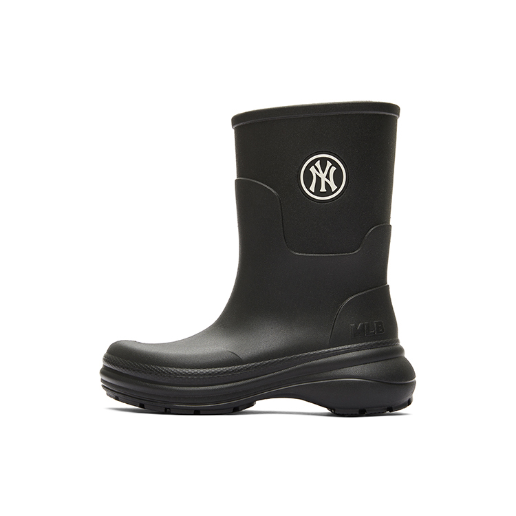 MLB New York Yankees Knee-high Boots High-Top Unisex Black