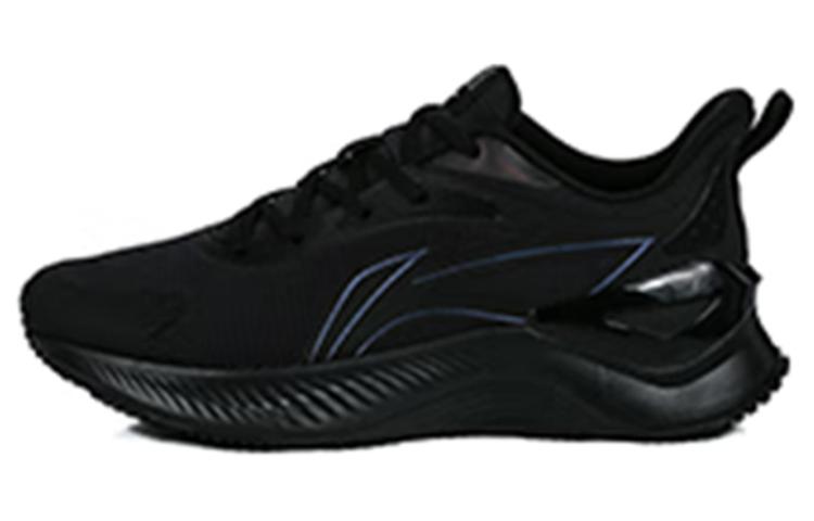 LiNing YueYing 3.0 Cushioning Abrasion Resistant Breathable Low top Casual Running Shoes Men's Black