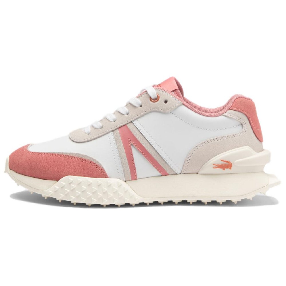 LACOSTE L-spin Low-Top Casual Shoes Women's White Pink