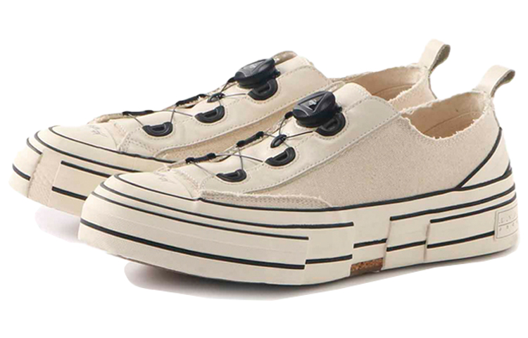 Yohji Yamamoto x VESSEL Low-Top Skateboard Shoes Unisex Ecru