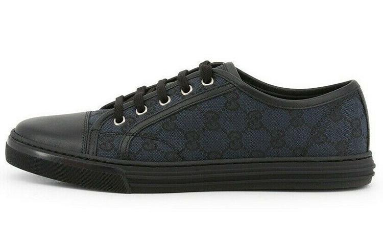 GUCCI Women's Gg Low 'Lead Black' Women's