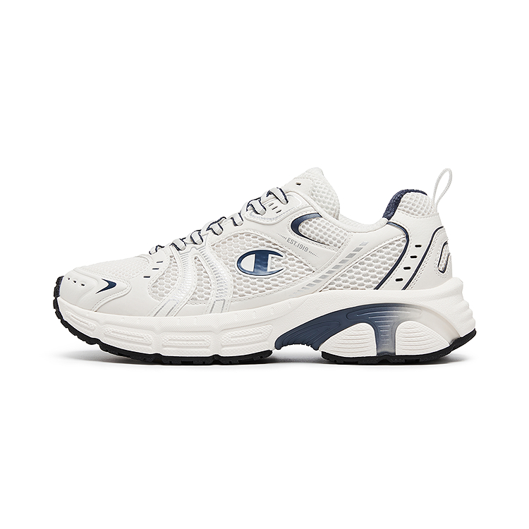 Champion Low Top Chunky Sneakers Men's Milk White/Midnight Blue