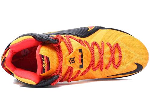 Nike Lebron 12 Basketball Shoes Men Mid-Top Black/Yellow купить в интернет-магазине Yoocart с быстрой доставкой по России.