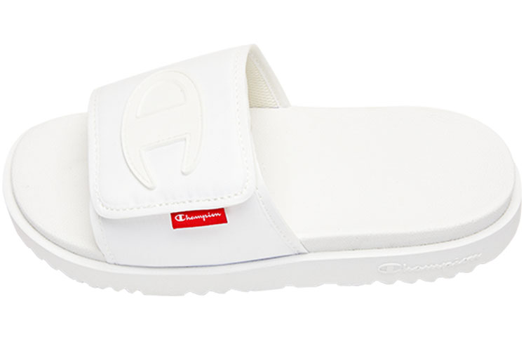Champion Slip Resistant Slide Slippers Unisex White