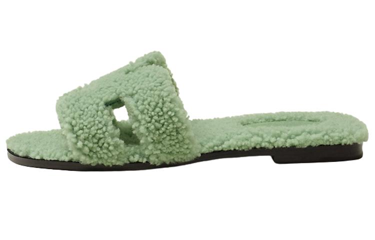 HERMES Oran Slip Resistant Stylish Sandal Women's Green