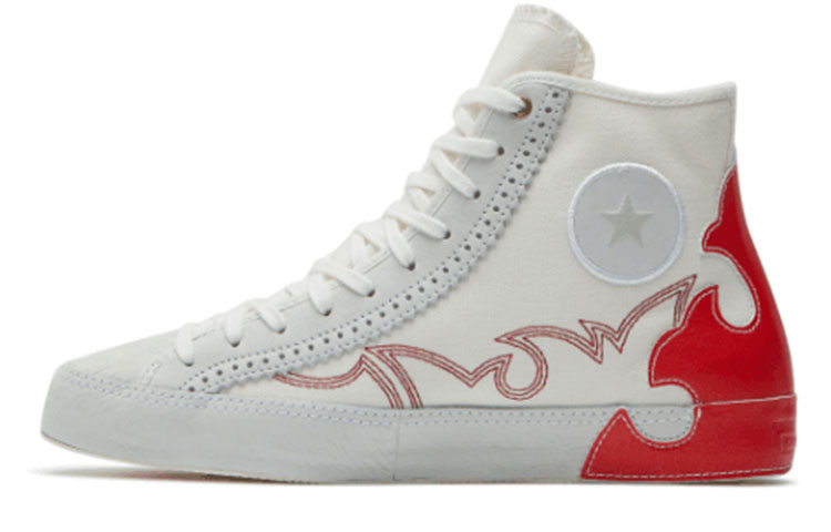 Converse Chuck Taylor All Star Sasha High Top Canvas Le Egret Red Women's