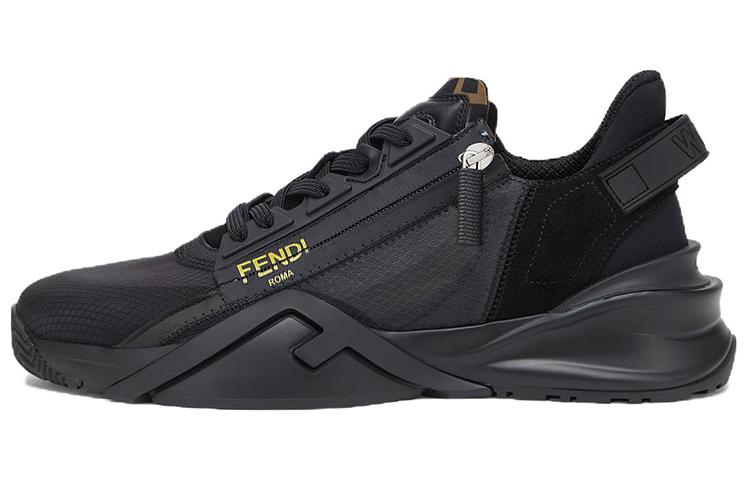 FENDI Nylon Low Top Black