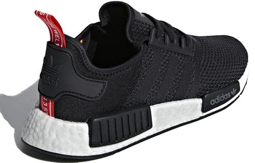 Adidas Nmd R1 Core Black Solar Orange купить в интернет-магазине Yoocart с быстрой доставкой по России.