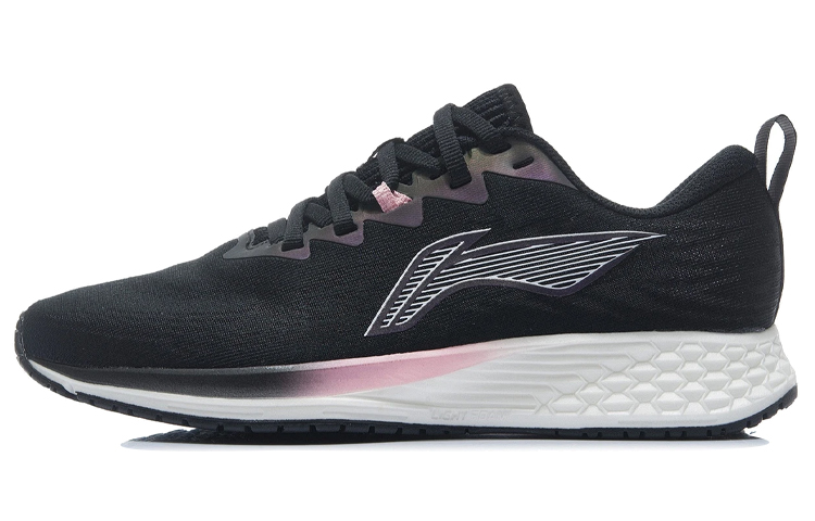 LiNing Red Hare 4 Low-Top Running Shoes Women's Black White
