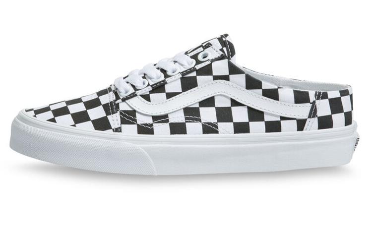 Vans Checkerboard Old Skool Mule Chessboard White/Black