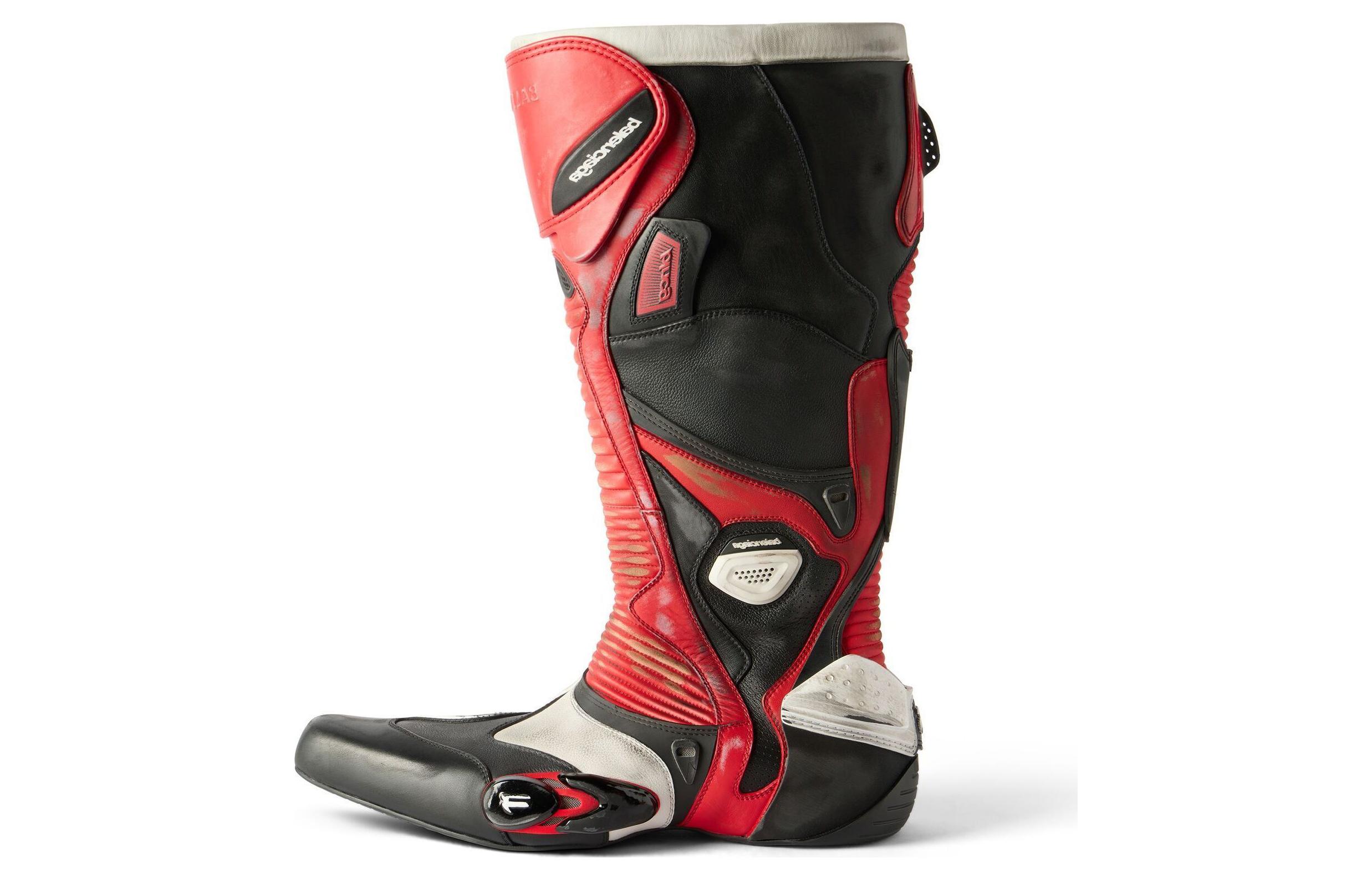 Balenciaga Biker Leather Boots