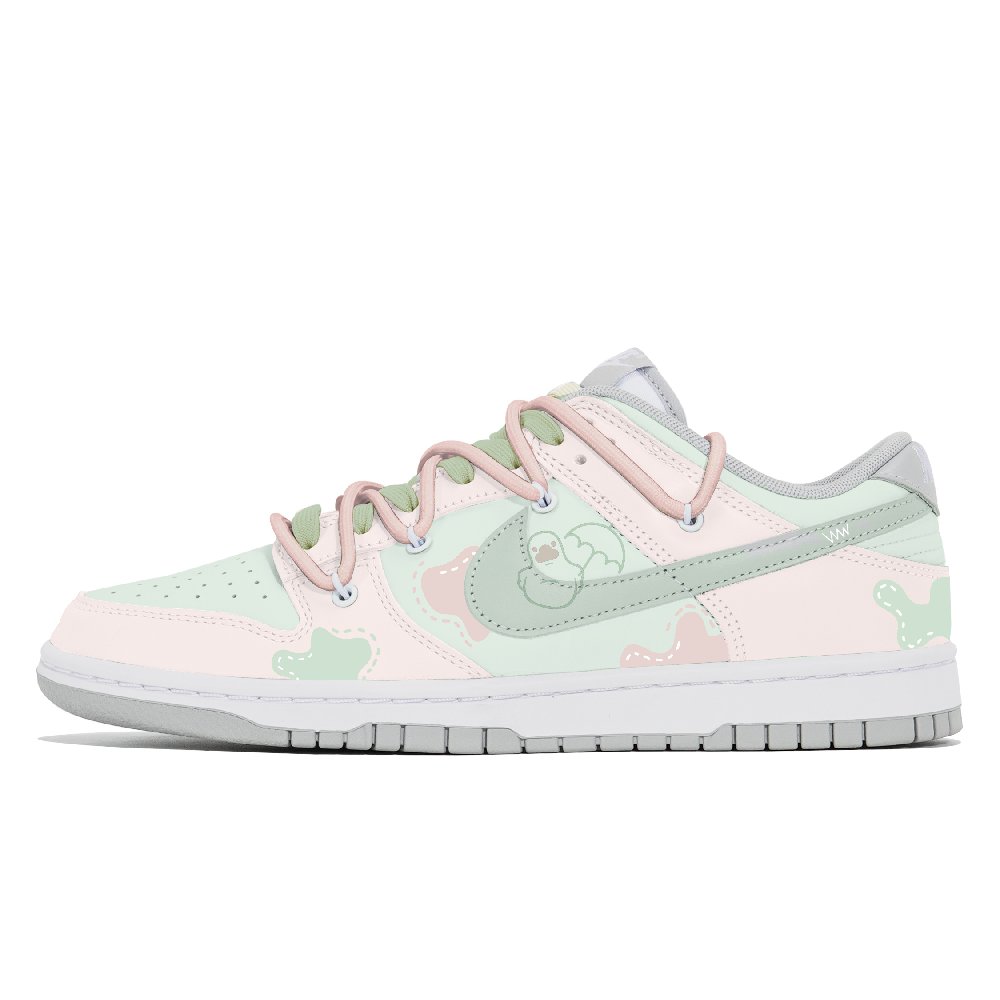 Nike Dunk Abrasion-Resistant Low-Top Skateboard Shoes Men's Green