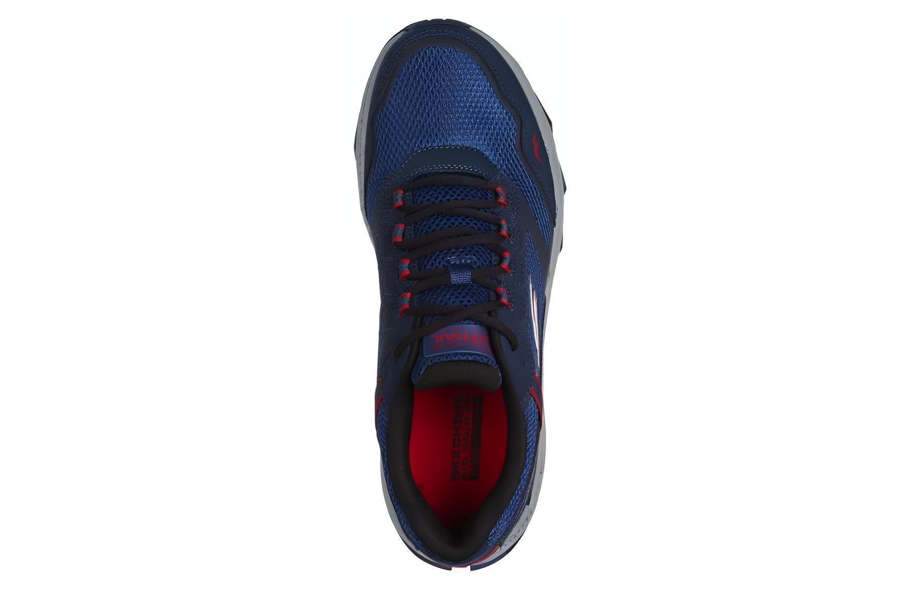 Skechers Cushioning Breathable Low-Top Running Shoes Men's Marine Blue купить в интернет-магазине Yoocart с быстрой доставкой по России.