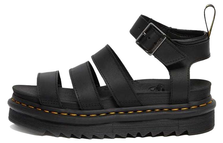 Dr. Martens Blaire Leather Sandals Black Women's