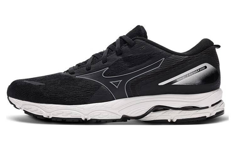 Mizuno Prodigy 5 Cushioned Slip-Resistant Breathable Low-Top Training Running Shoes Men's Black Gray