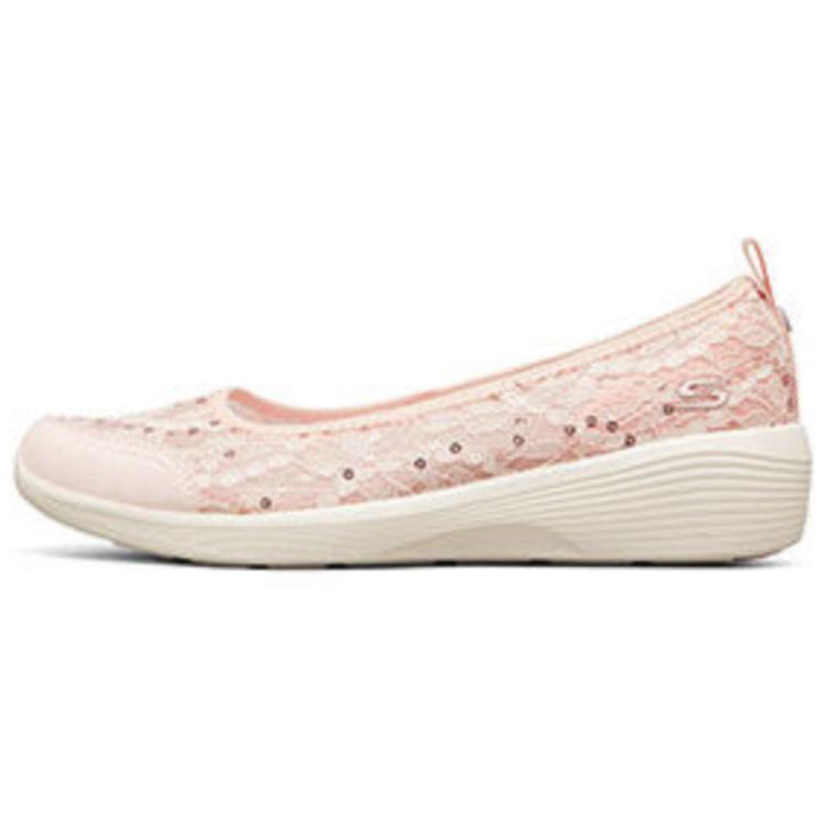 Skechers Arya Slip Resistant, Abrasion Resistant, Breathable Low Top Casual Shoes Women's Pink