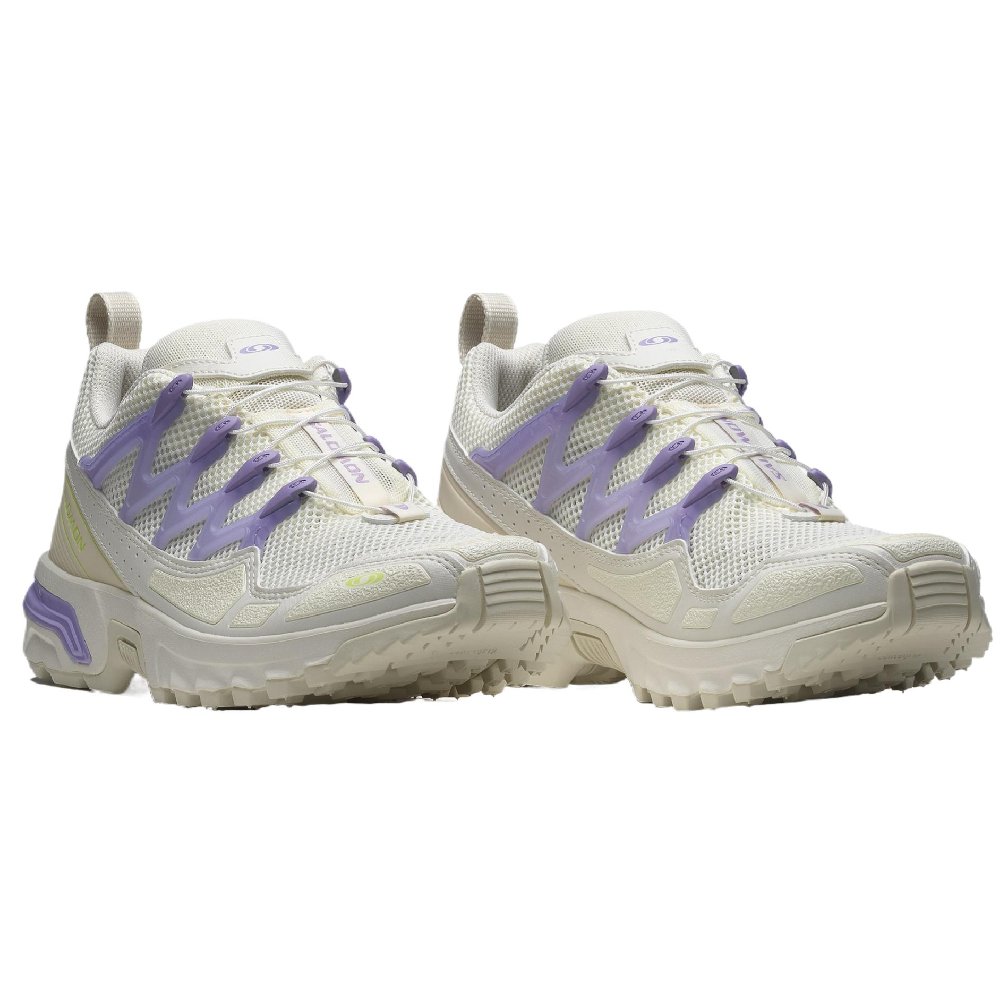 SALOMON ACS + OG Low Top Running Shoes Unisex Purple White