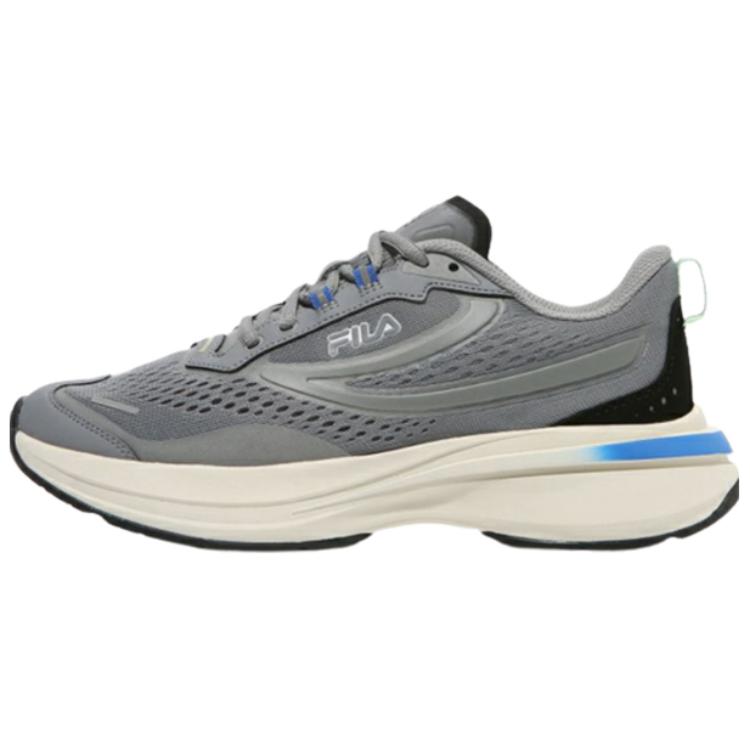 FILA Slip Resistant Low Top Running Shoes Unisex Gray