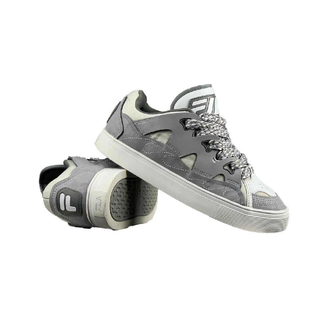 FILA FUSION Casper Low Top Skateboard Shoes Men's Gray