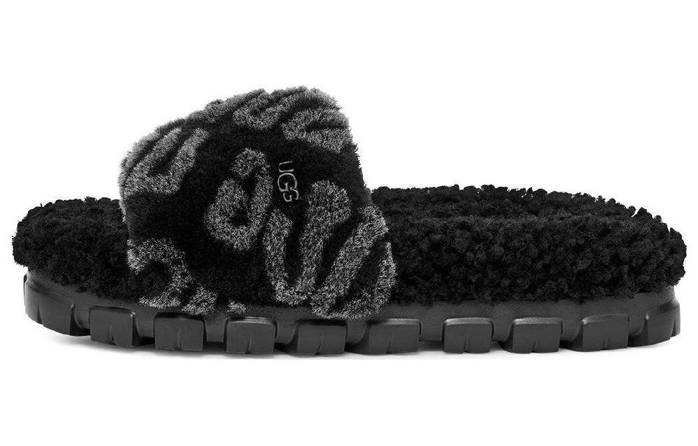 UGG Logo Slides 'Black' Women's