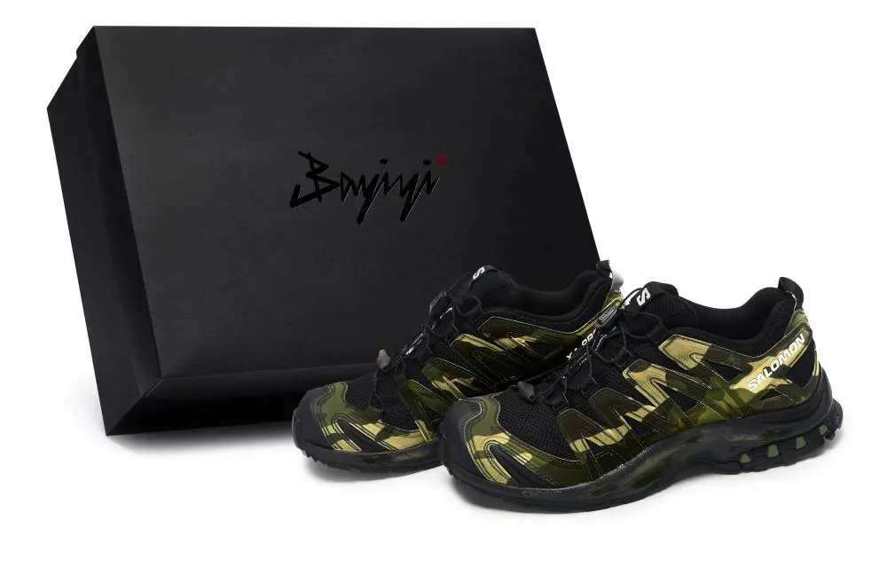 SALOMON XA PRO 3D Outdoor Shoes Unisex Low top Black/Green