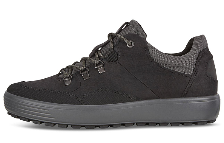 Ecco Soft 7 Skateboard Shoes Men's Low top Black