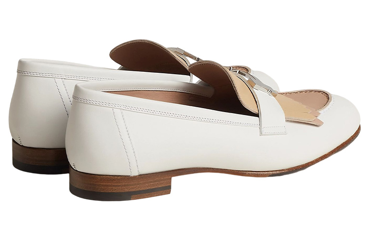 HERMES Royal Loafers Women's White купить в интернет-магазине Yoocart с быстрой доставкой по России.
