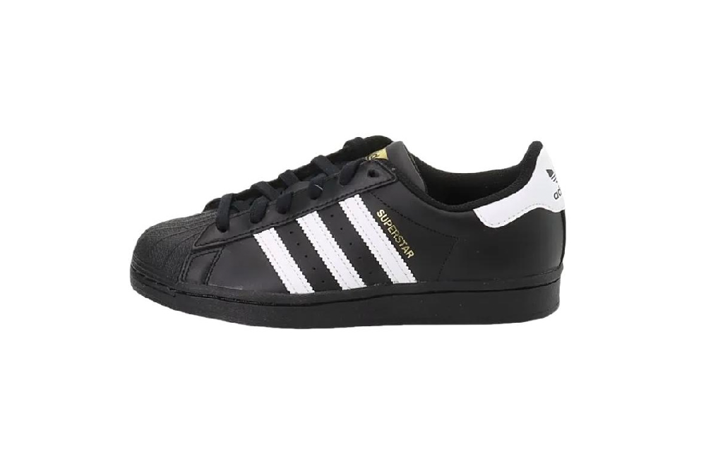 Adidas Originals SUPERSTAR Anti Slip Wear Resistant Low Top Skateboard Shoes Unisex Black