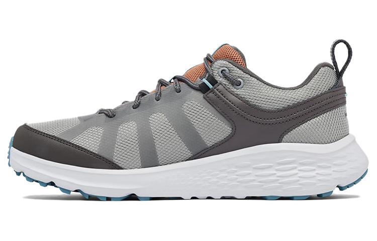 Columbia Cushioned Slip-Resistant Low-Top Trekking Shoes Men's Gray