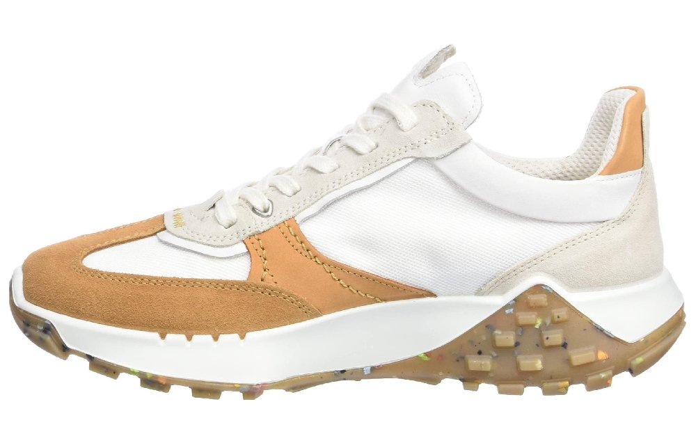Ecco Casual Shoes Men Low-Top White Brown