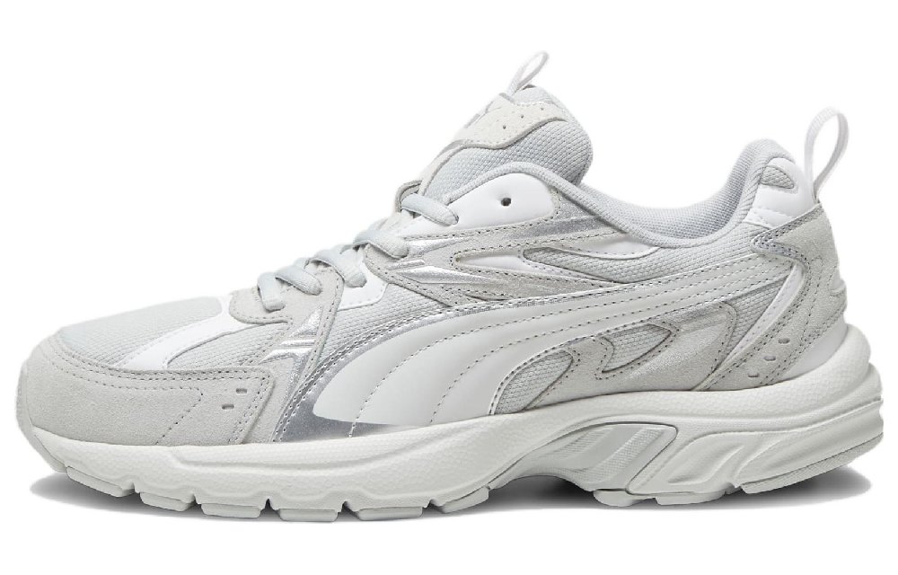 PUMA Milenio Cushioning Lightweight Low Top Running Shoes Unisex White