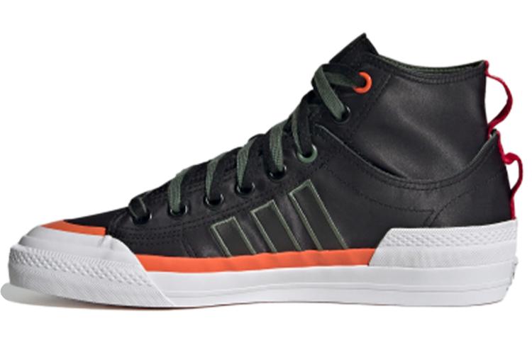 Adidas Nizza Hi Dl Black Green Oxide