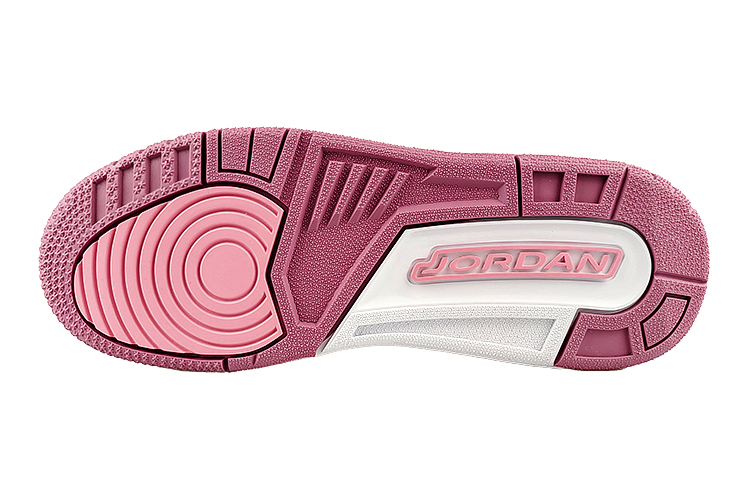 Jordan Legacy 312 Shock Absorbers Slip Resistant Abrasion Resistant Mid top Vintage Basketball Shoes GS White Pink купить в интернет-магазине Yoocart с быстрой доставкой по России.