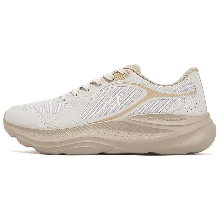 361° Star Jump Cushioning, Wear Resistant Low Top Casual Running Shoes Men's Beige