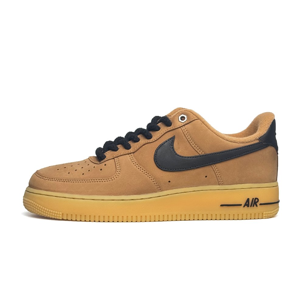 Nike Air Force 1 Slip-Resistant Low-Top Skateboard Shoes Unisex Brown