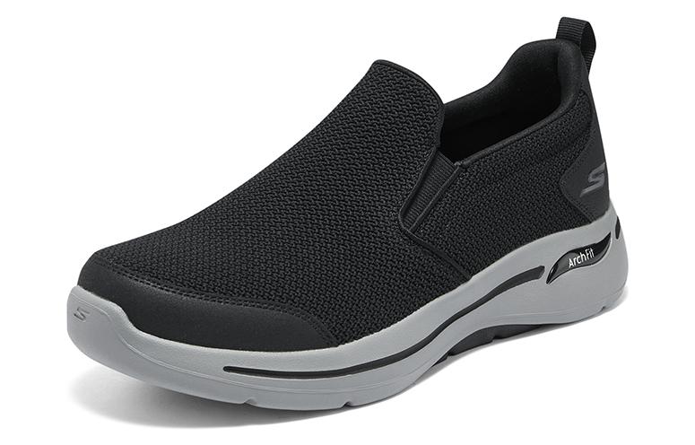 Skechers Go Walk Arch Fit Conference 'Black Grey'