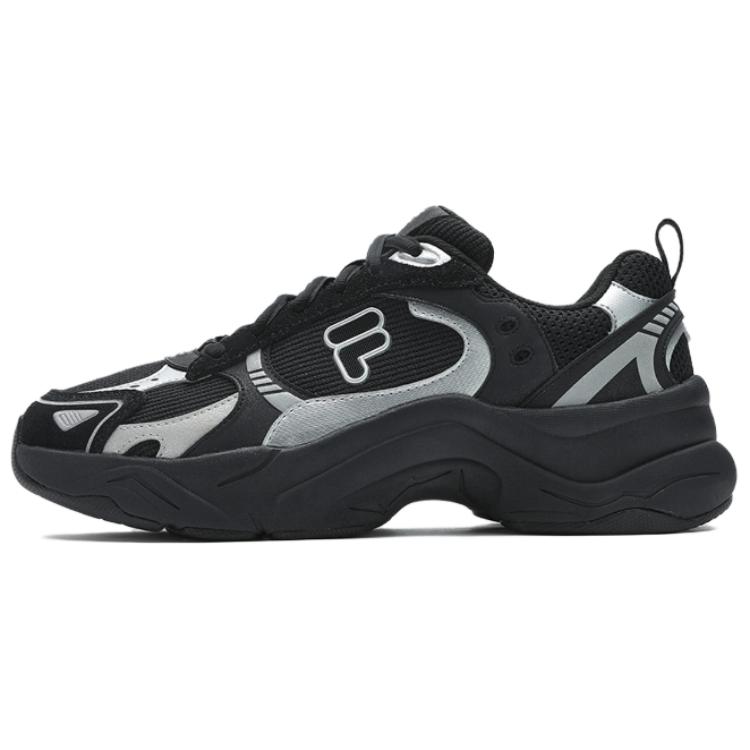FILA FUSION UNIQUE Lightweight Low-Top Casual Shoes Women's Black