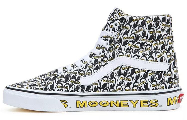 Sk8 Mooneyes X Vans Hi 'True White Yellow'