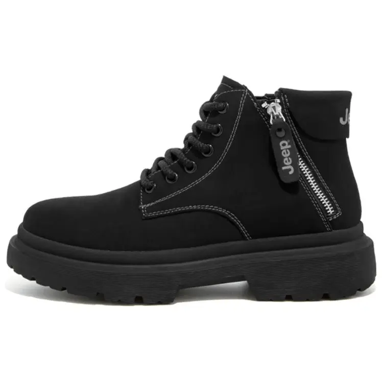 Jeep Martin Boots Men's Black