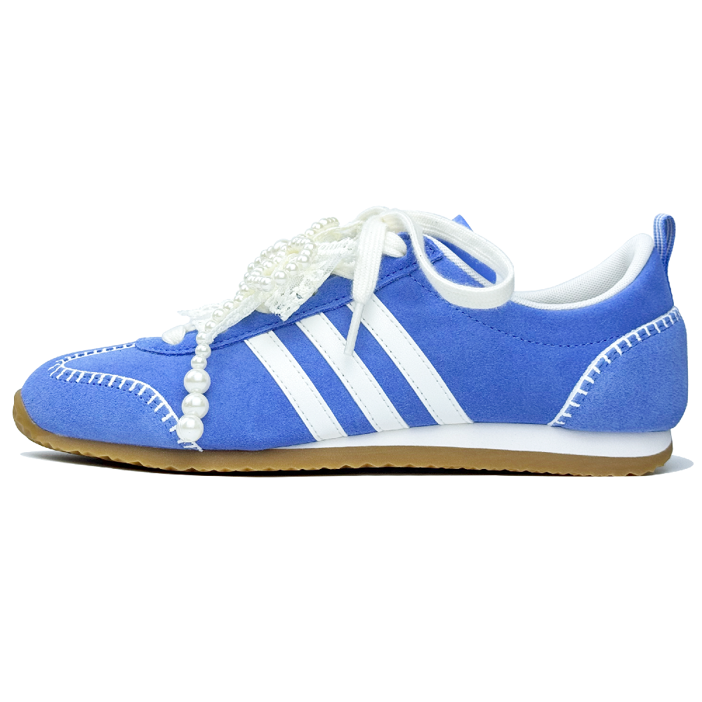 Adidas VS JOG 2.0 Low Top Casual Shoes Unisex Blue White
