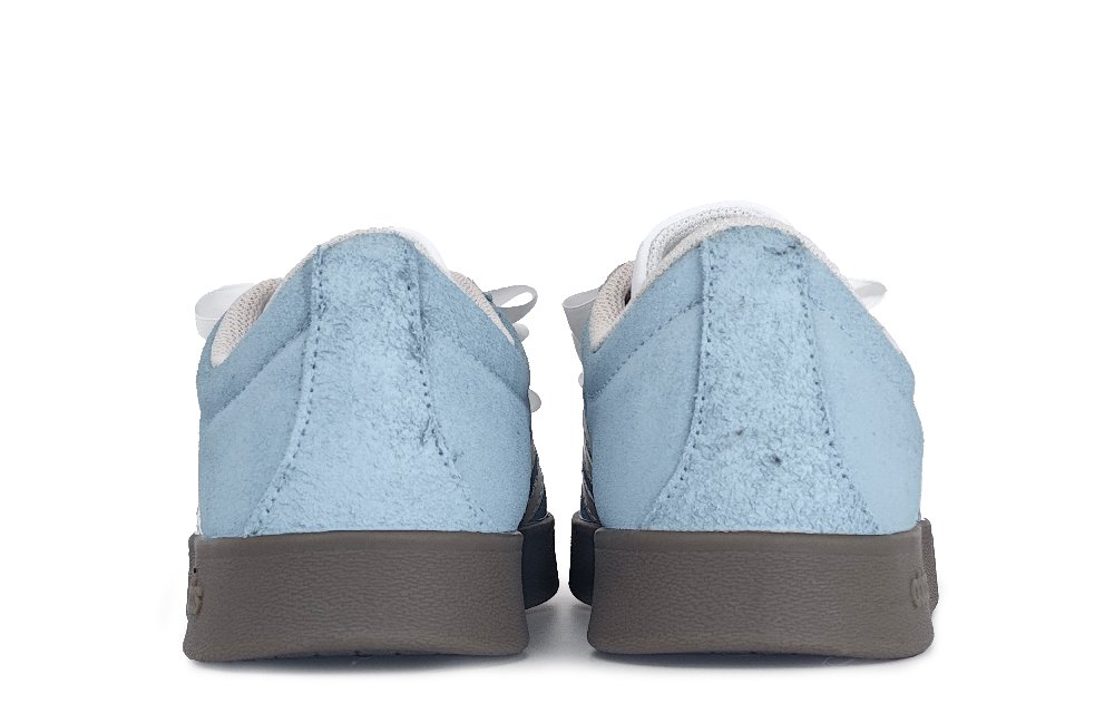 Adidas Neo VL Court Lifestyle Skateboard Shoes Women's Low Top Blue